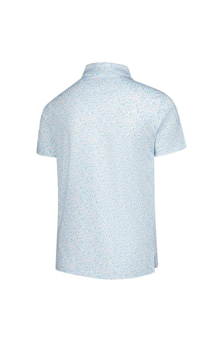 Peter Millar Youth Peter Millar  White THE PLAYERS Island Jammin Performance Polo, Alternate, color, White