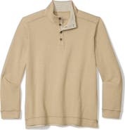 Tommy Bahama Camino Bluff Button Mock Neck Pullover