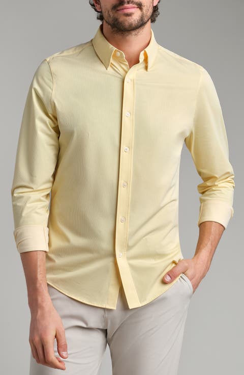 Commuter Slim Fit Button-Up Shirt