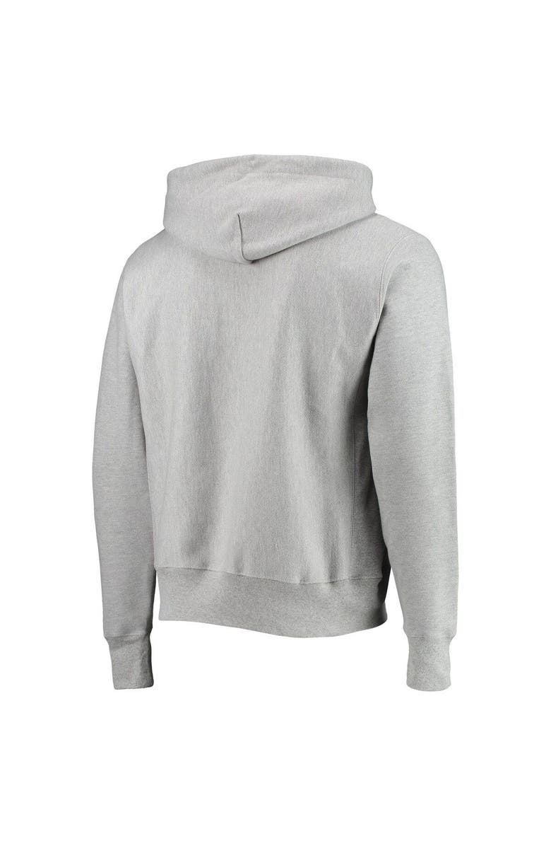 Champion Men's Champion Heathered Gray Cincinnati Bearcats Cincy Arch Pullover Hoodie, Alternate, color, Heather Gray