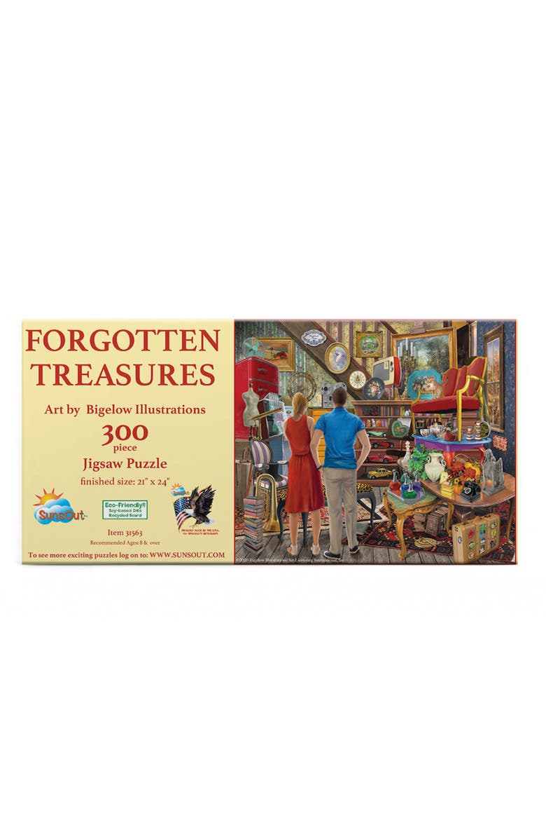 Forgotten Treasures 300 piece Jigsaw Puzzle for Adults, Alternate, color, Multicolor