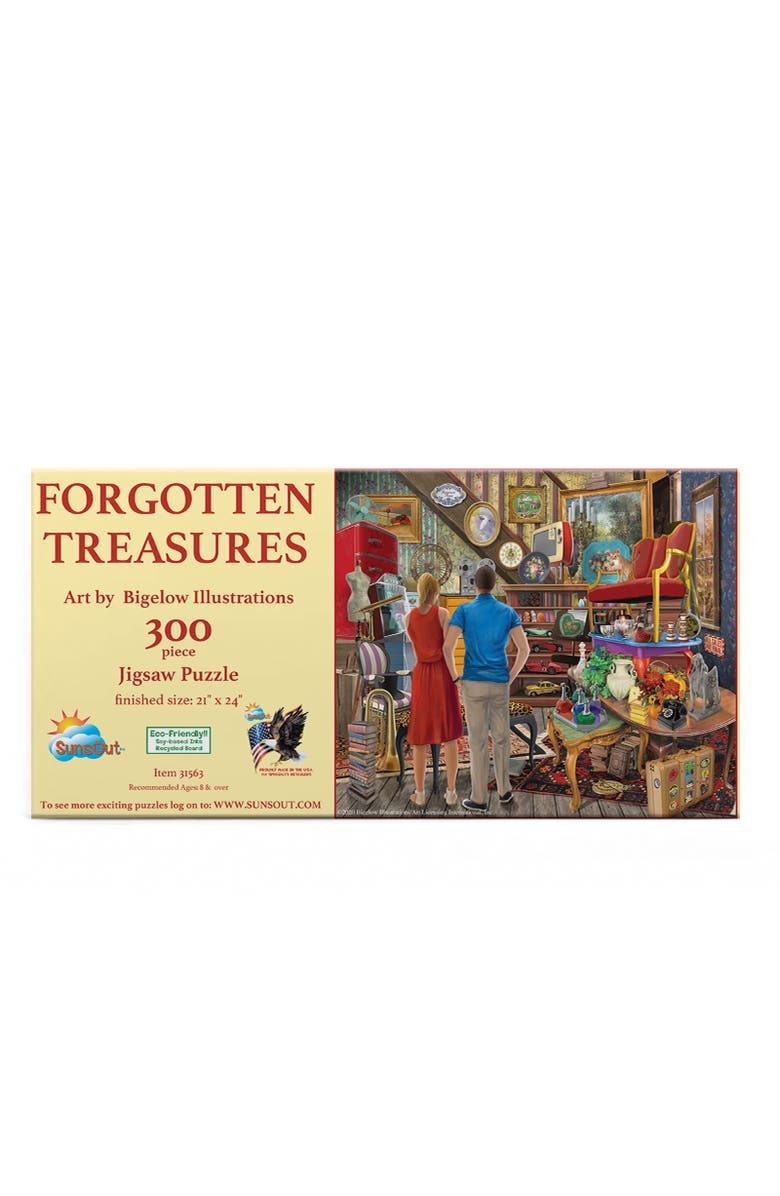 Sunsout Forgotten Treasures 300 piece Jigsaw Puzzle for Adults, Alternate, color, Multicolor