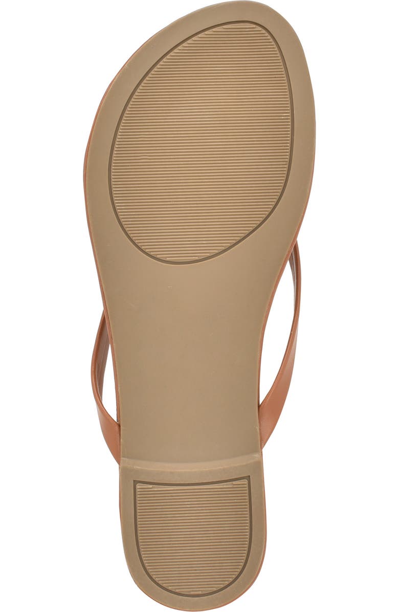 Calvin Klein Crude Flip Flop, Alternate, color, Dark Natural