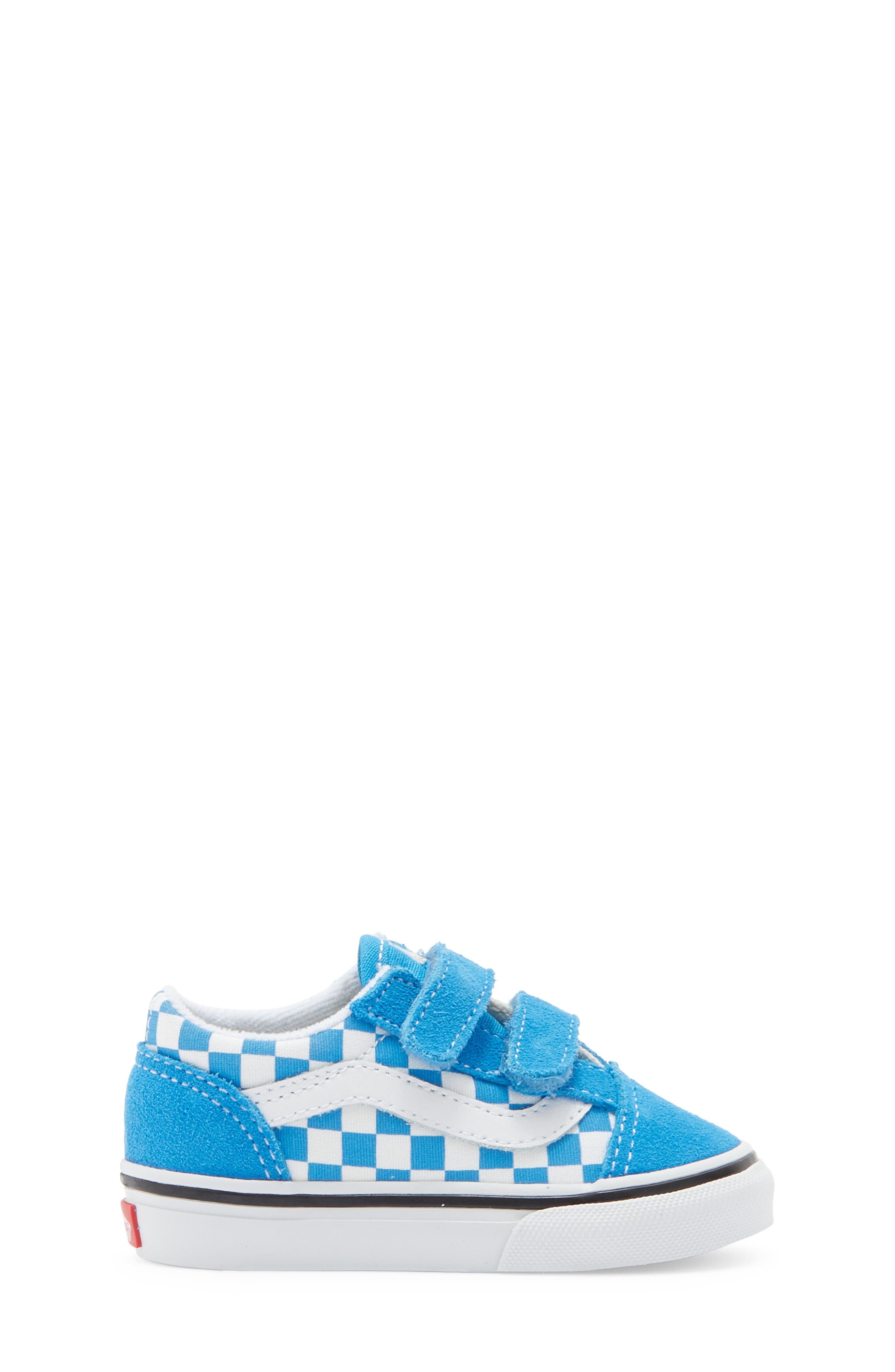 Old Skool Sneaker, Alternate, color, BRIGHT AZURE