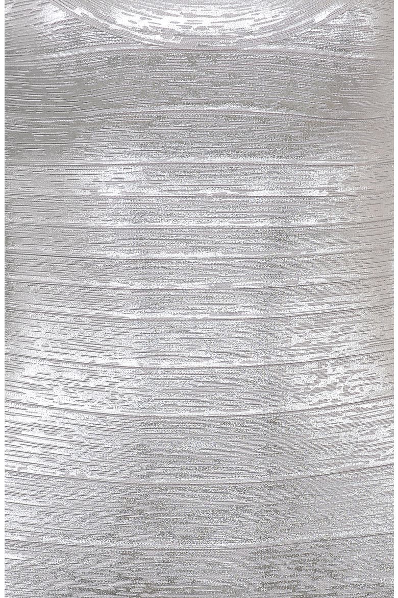 The OG Bandage Minidress, Alternate, color, SILVER