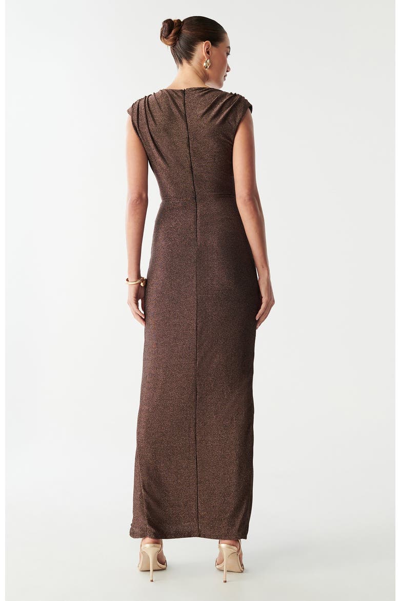 Sami Maxi Dress, Alternate, color, Rose Gold