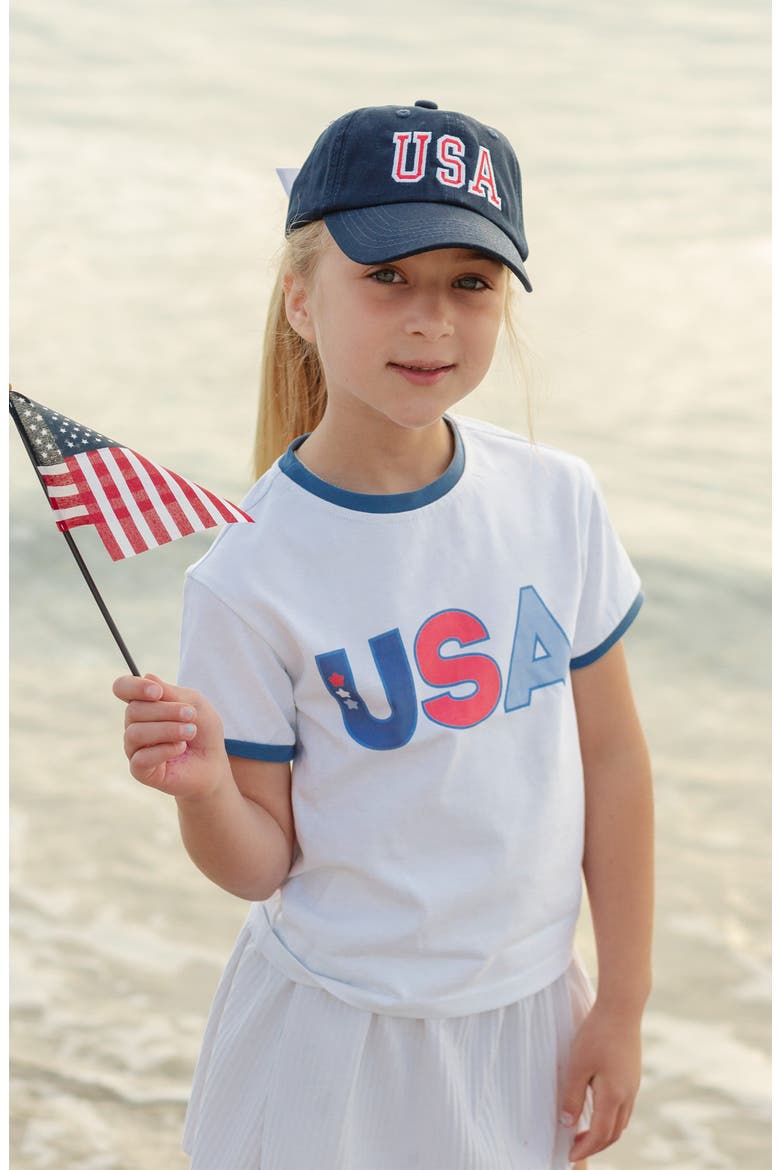USA Patriotic T-Shirt, Alternate, color, Red/White/Blue