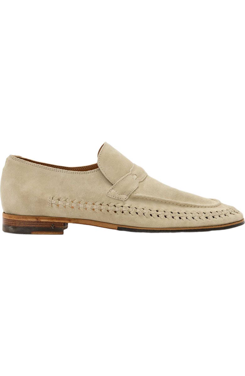 John Varvatos Merida Loafer, Alternate, color, Light Grey