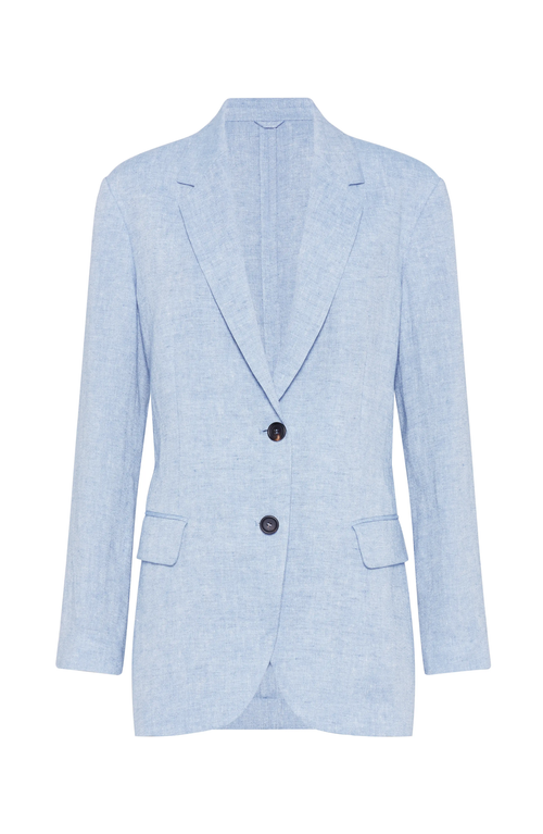 BRUNELLO CUCINELLI BRUNELLO CUCINELLI SPARKLING CANVAS BLAZER