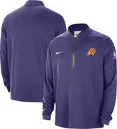 Nike Men's Nike Purple Phoenix Suns 2024/25 Courtside Performance Half-Zip Top