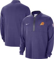 Nike Men's Nike Purple Phoenix Suns 2024/25 Courtside Performance Half-Zip Top