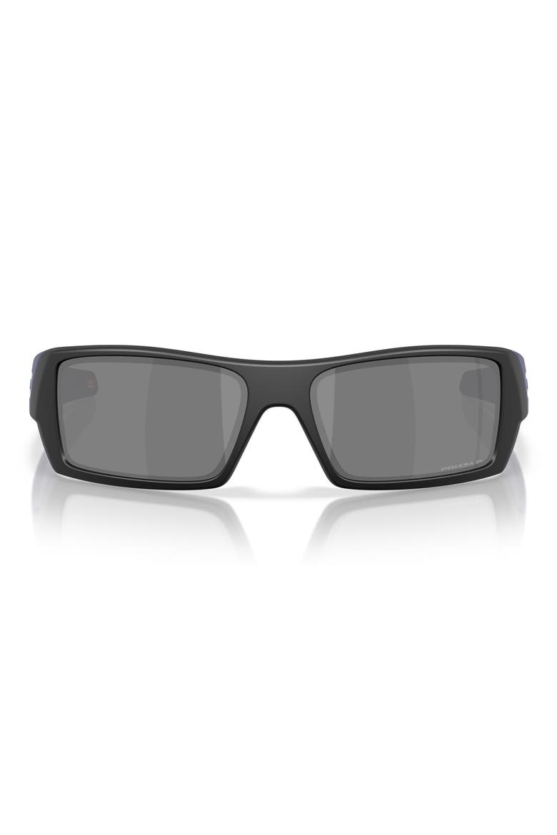 Gascan 60mm Polarized Rectangular Sunglasses, Alternate, color, MATTE BLACK