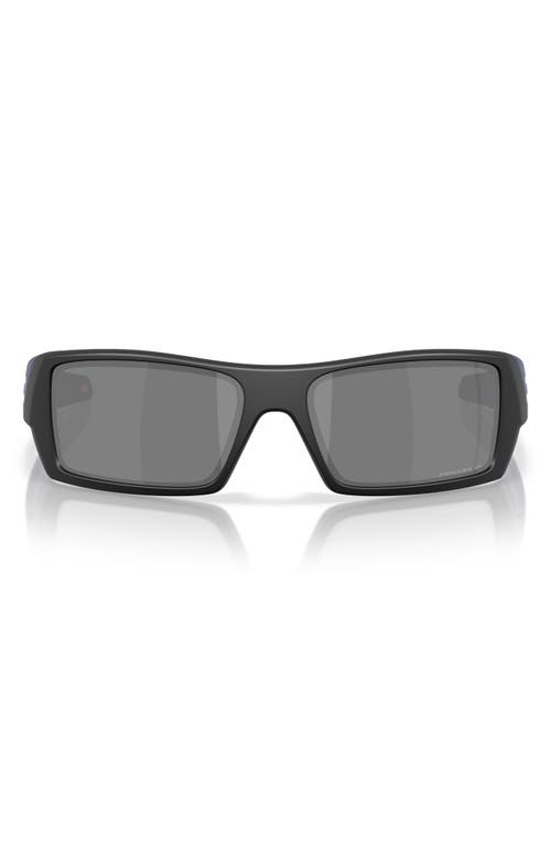 Oakley Gascan 60mm Polarized Rectangular Sunglasses In Matte Black