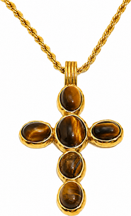 Alais Branche Talia Cross Necklace