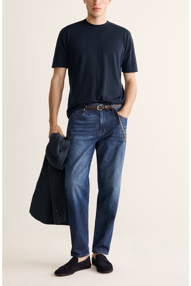 Regular Fit Jeans, Alternate, color, DARK BLUE