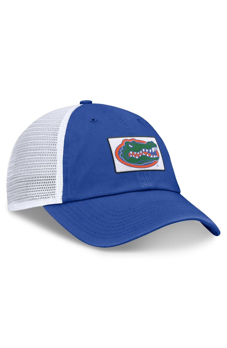 Jordan Brand Men's Jordan Brand Royal/White Florida Gators Primetime Club Trucker Adjustable Hat, Alternate, color, Royal
