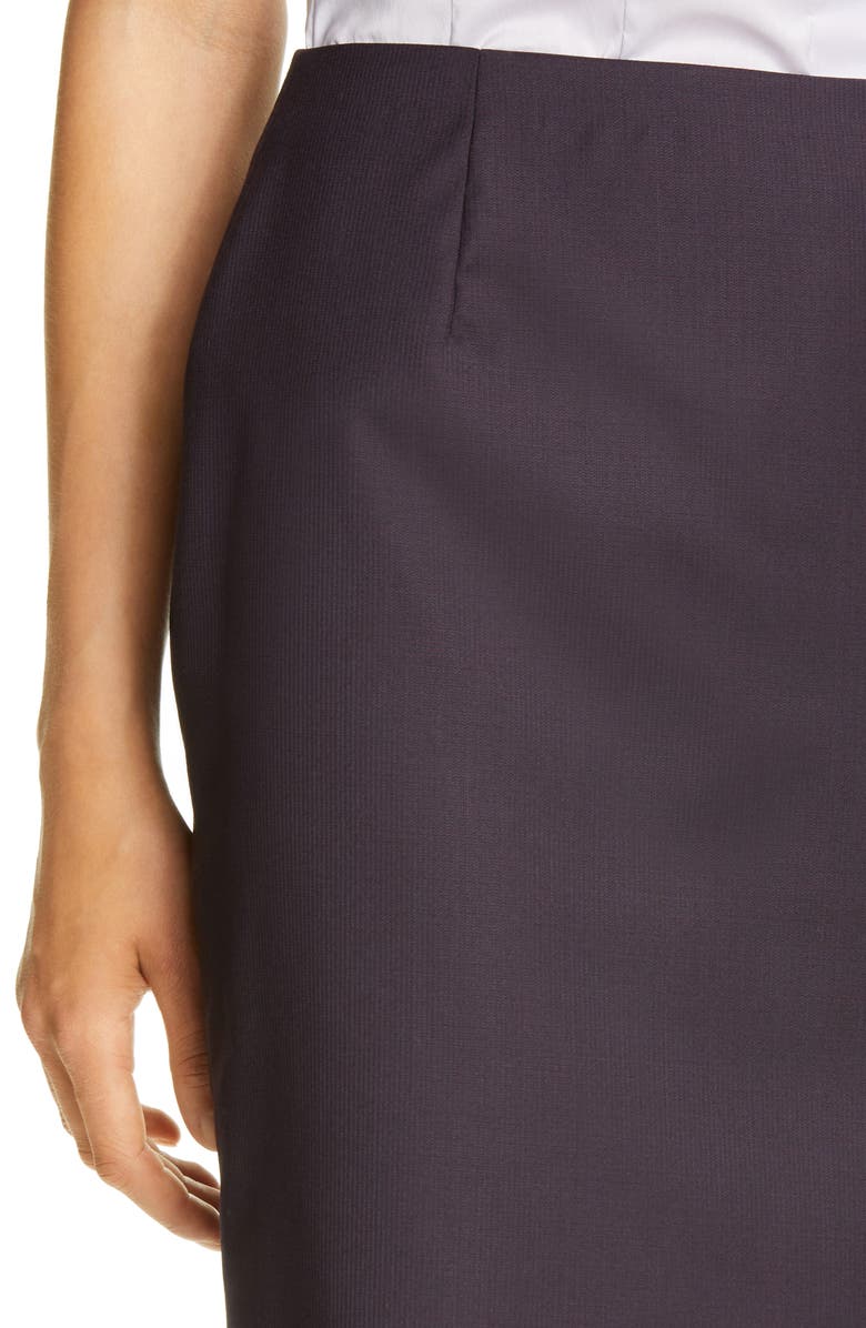 BOSS Vileana Mini Houndstooth Skirt, Alternate, color,