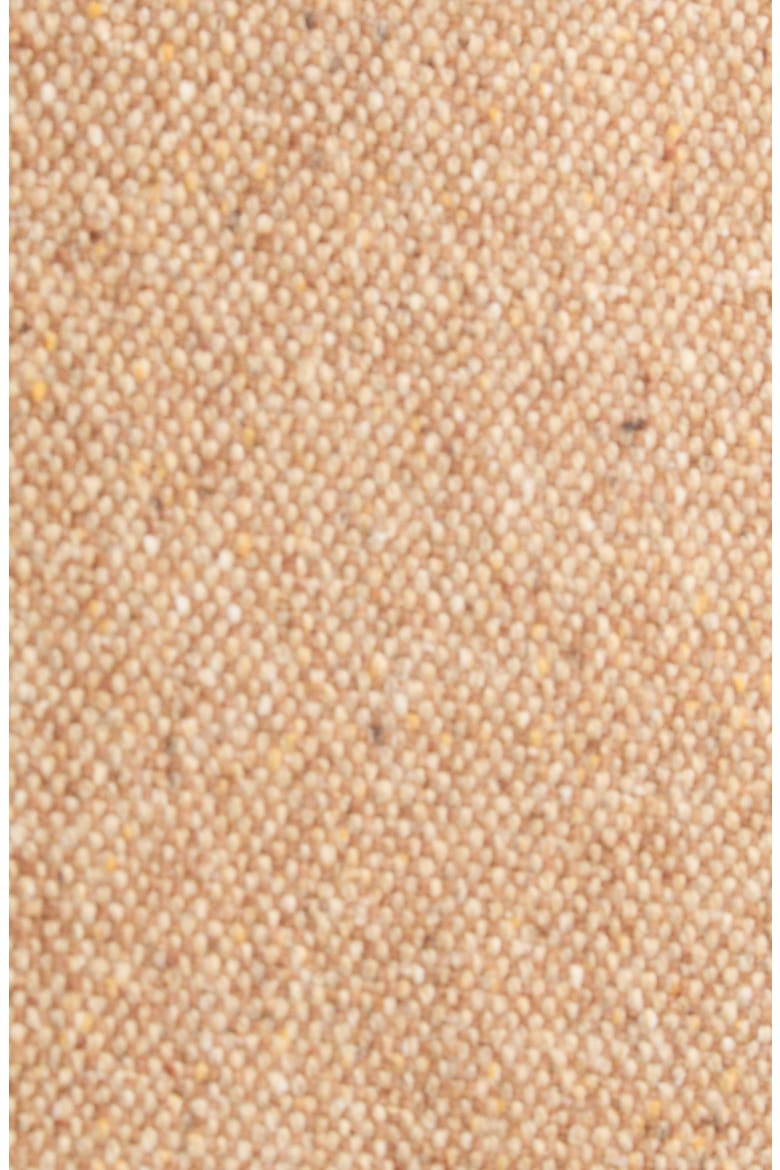 Textured Wool Blend Tweed Cape Coat, Alternate, color, BEIGE