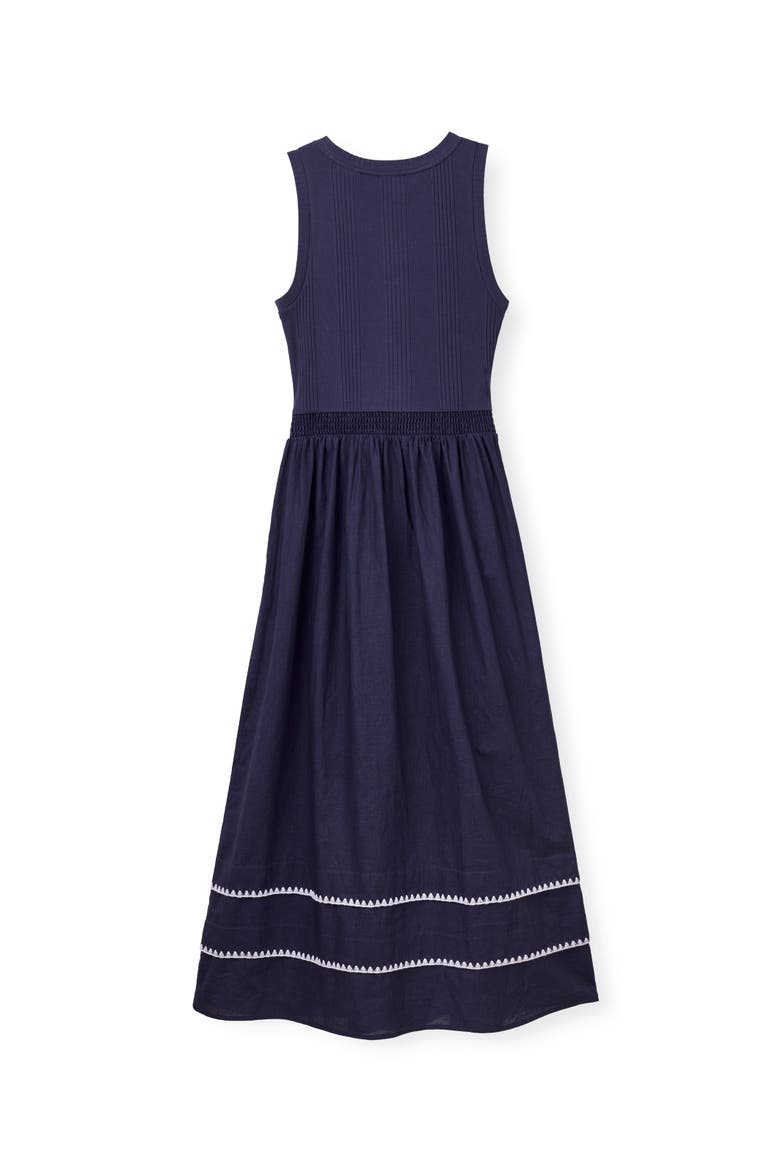 Isadora Midi Dress, Alternate, color, Midnight Blue