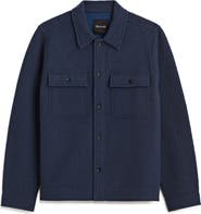 Madewell Boiled Wool Shirt Jacket