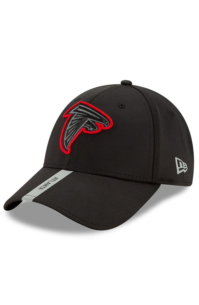 New Era Men's New Era Black Atlanta Falcons 2020 NFL OTA Official 9FORTY Adjustable Hat, Main, color,