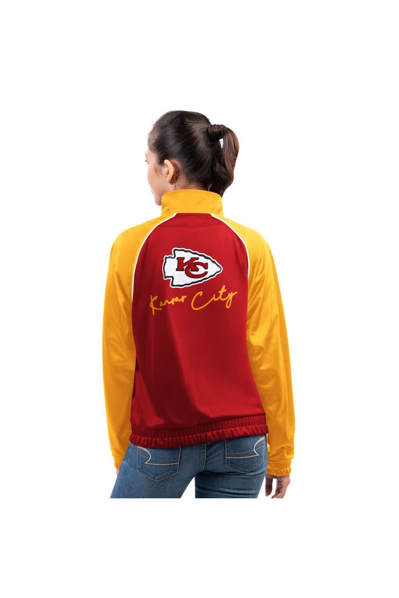 Women's G-III 4Her by Carl Banks Red Kansas City Chiefs Replay Full-Zip Track Jacket, Alternate, color, Red