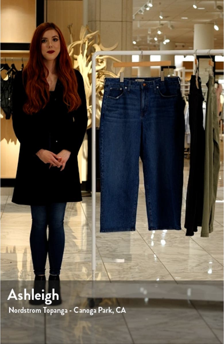 Perfect Vintage Crop Wide Leg Jeans, sales video thumbnail