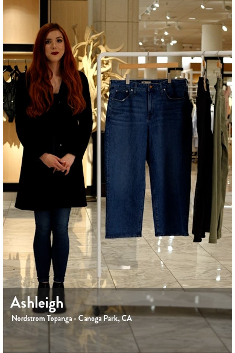 Perfect Vintage Crop Wide Leg Jeans video