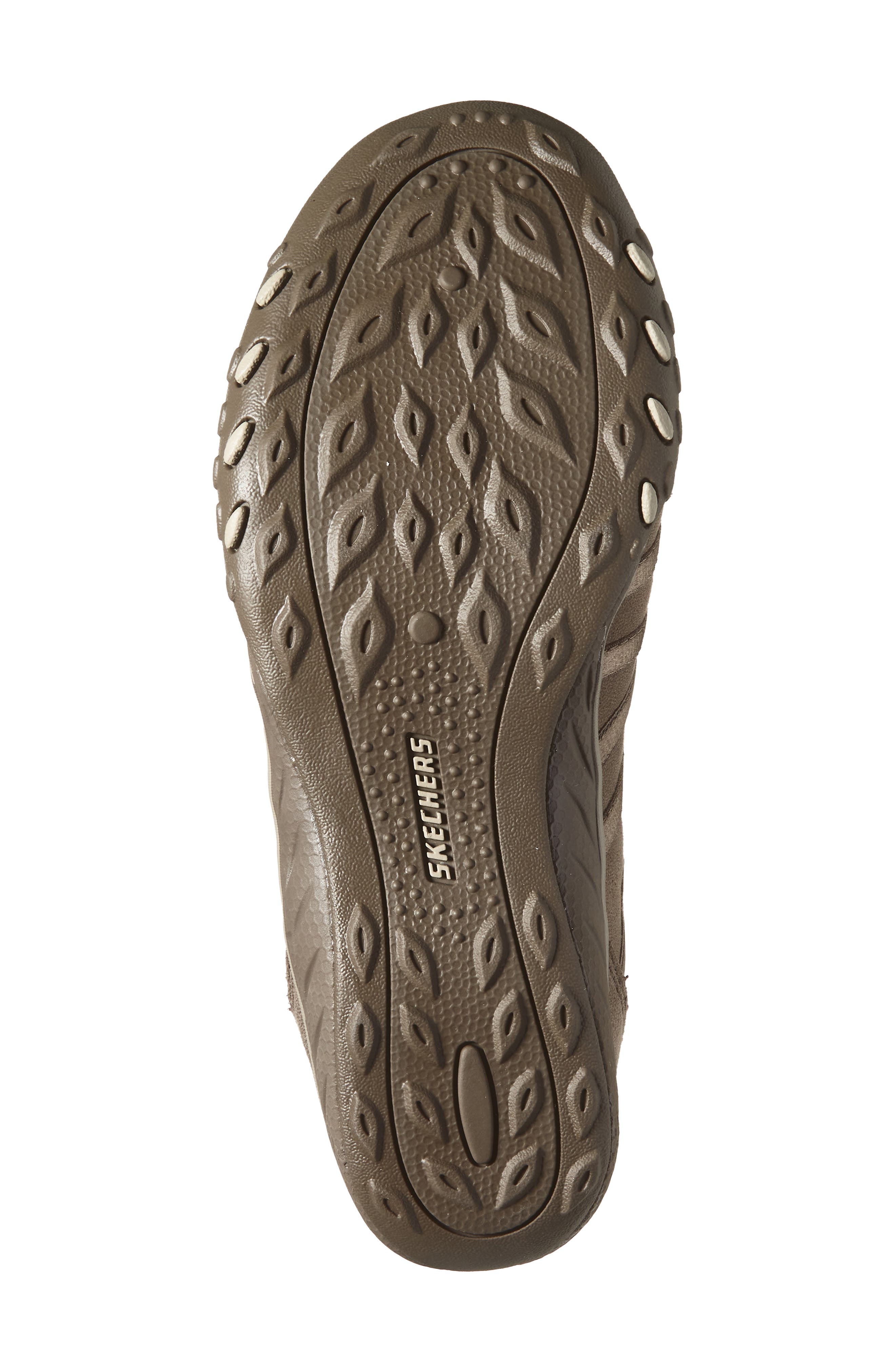 SKECHERS Relaxed Fit<sup>®</sup> Breathe-Easy Sneaker, Alternate, color, Dark Taupe