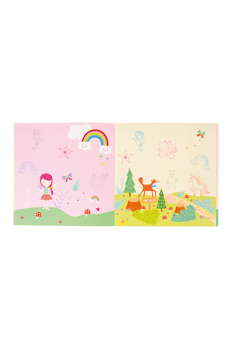 Stamper Set, Alternate, color, Rainbow Fairy