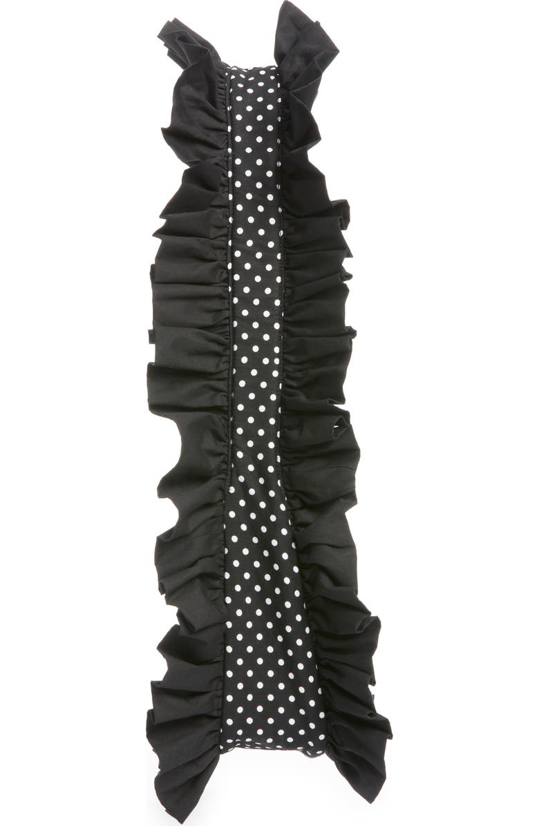 Baggy London Baguette Shoulder Bag, Alternate, color, Black White/ Bow