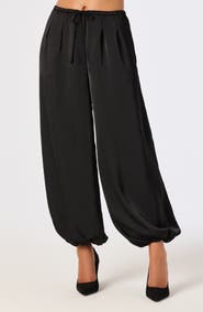 ASTR the Label Airen Satin Jogger Pants