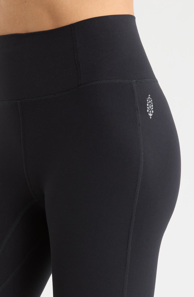 FP Movement by Free People Never Better Mini Leggings, Alternate, color, Black