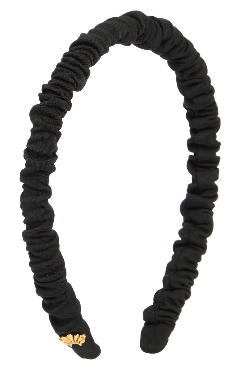 Lele Sadoughi Jessie Ruched Headband, Main, color,