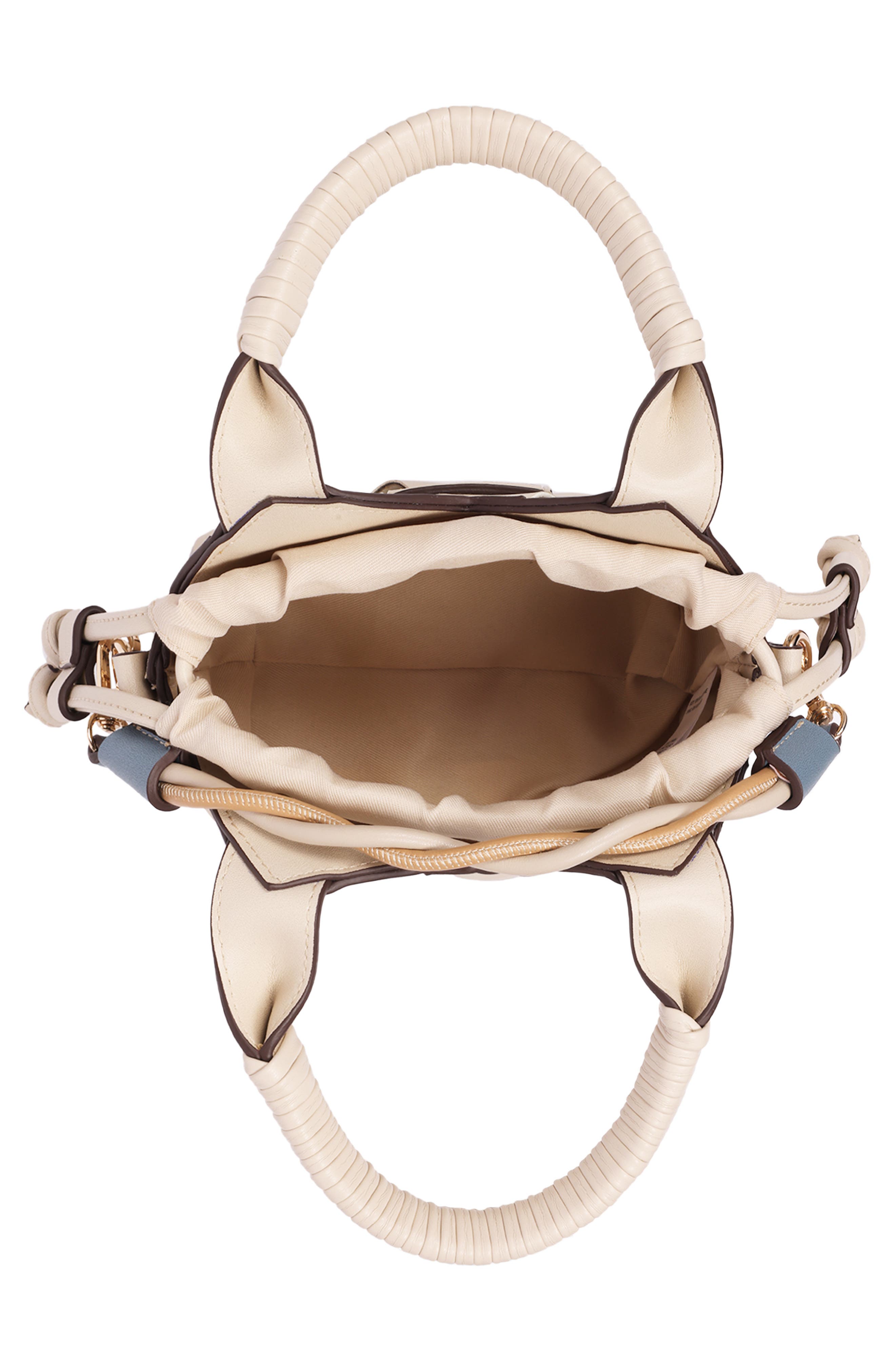 Tommy Bahama Demi Mini Woven Tote Bag, Alternate, color, Ivory