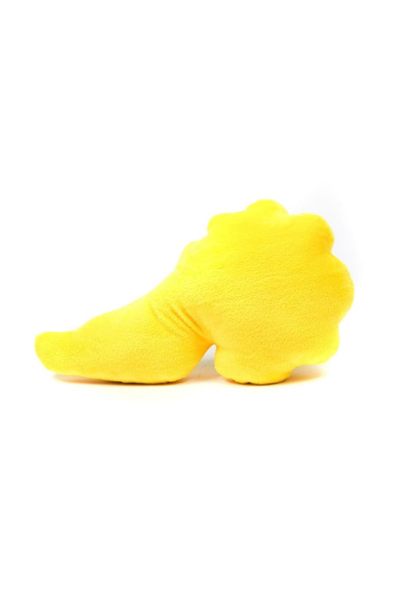 Pancreas Plushie Organ, Alternate, color, Bright Yellow