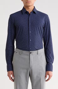 BOSS Hank Kent Stretch Cotton Dress Shirt