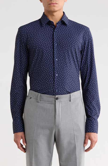 BOSS Hank Kent Stretch Cotton Dress Shirt
