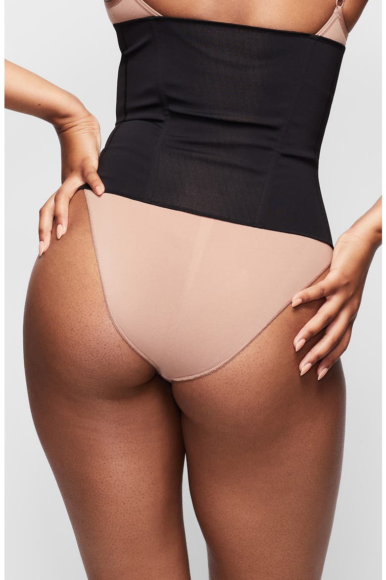 Neoprene Shapewear Waist Trainer, Alternate, color, ONYX