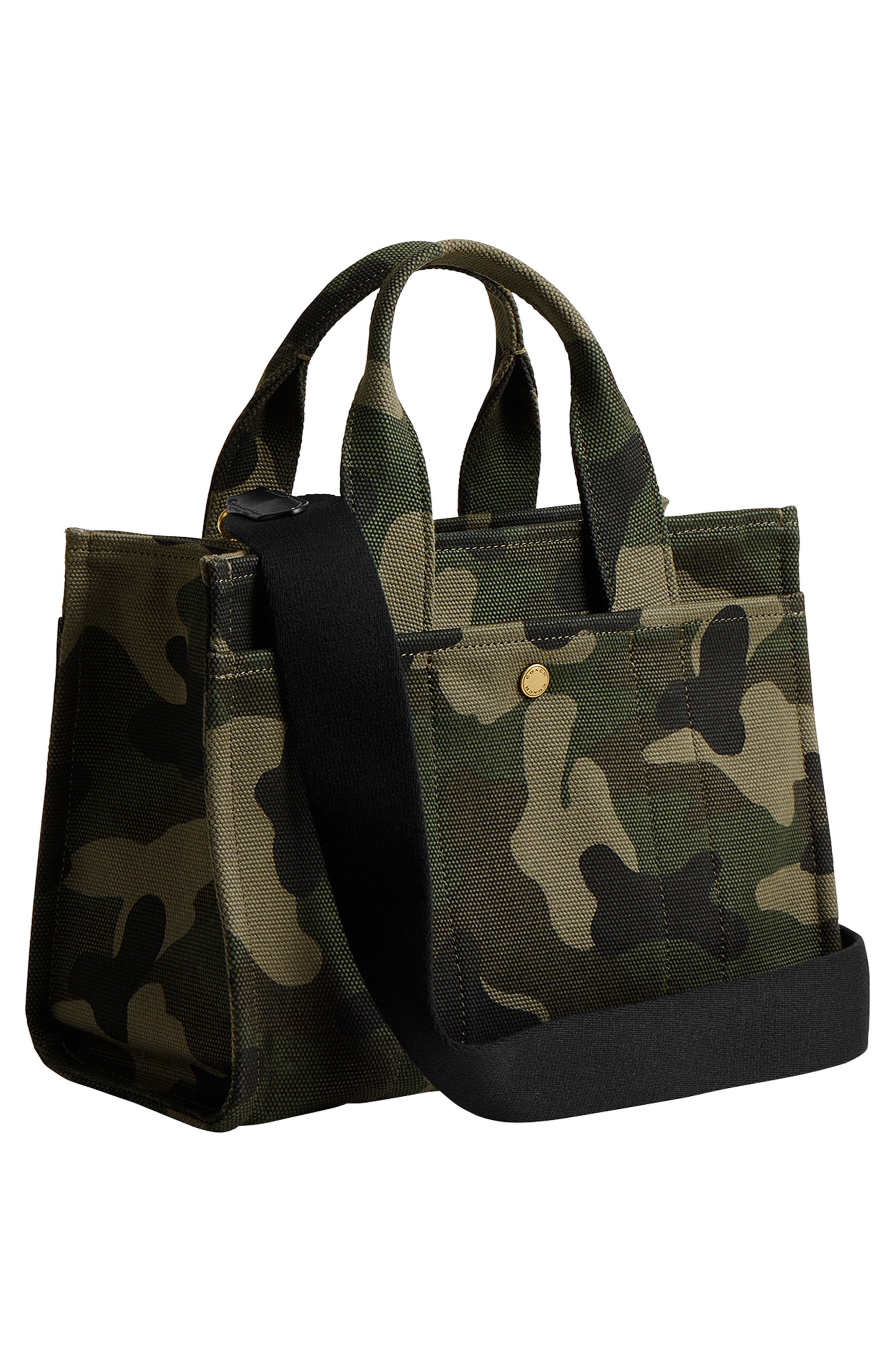 COACH Camo Printed 26 Canvas Cargo Tote, Alternate, color, 