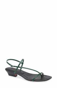 Madewell The Maycie Asymmetric T-Strap Sandal