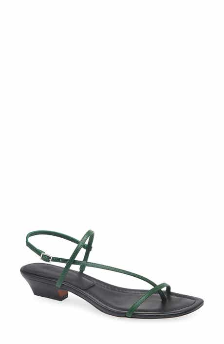Madewell The Maycie Asymmetric T-Strap Sandal