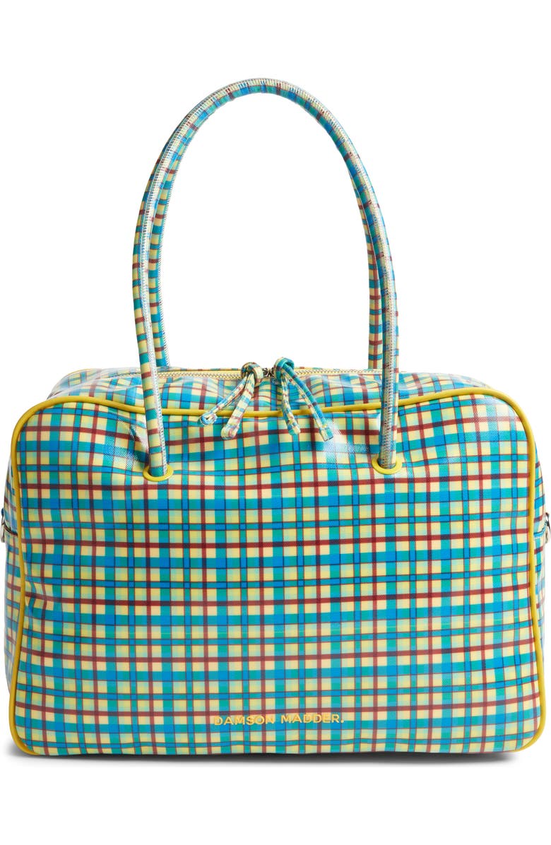 Damson Madder Truro Coated Holdall Shoulder Bag, Main, color, Green Multi