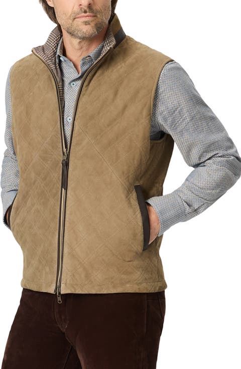 Cauthorne Quilted Leather Vest