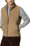 Robert Graham Cauthorne Quilted Leather Vest