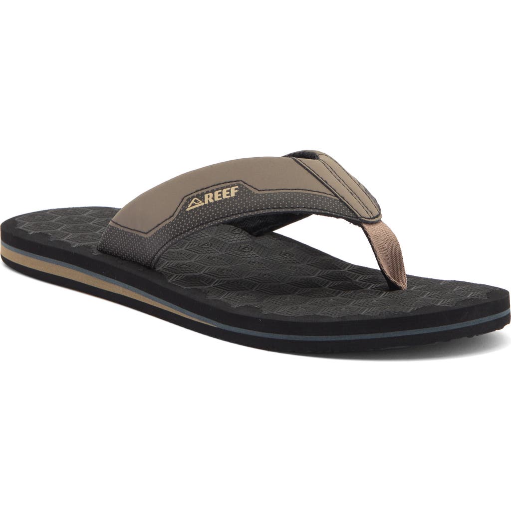 Reef The Ripper Flip Flop In Black/tan
