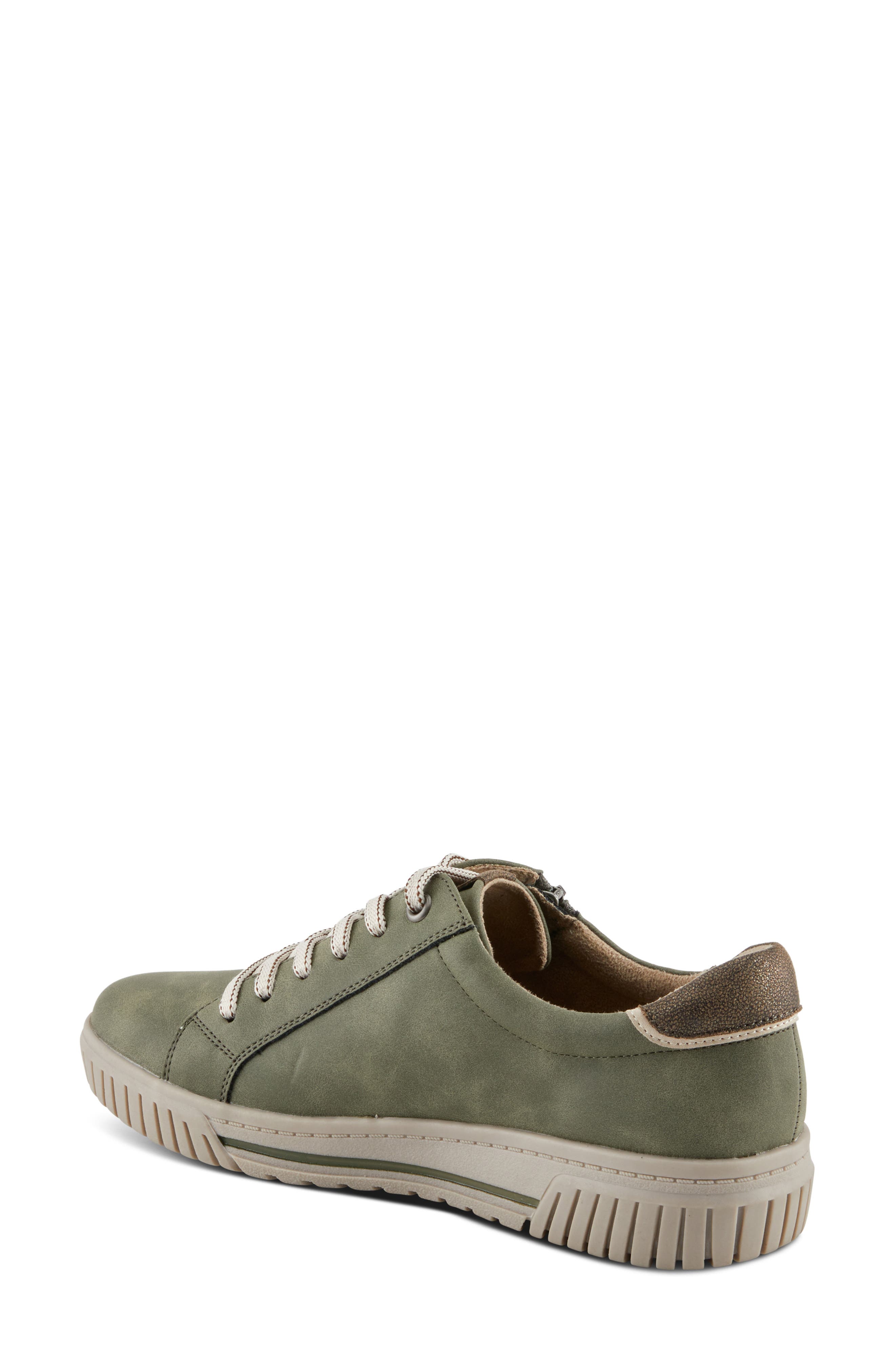Jamia Water Resistant Sneaker, Alternate, color, OLIVE GREEN
