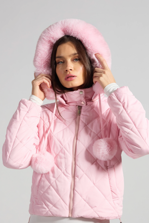 Sparkl Puffer Jacket In Pattern