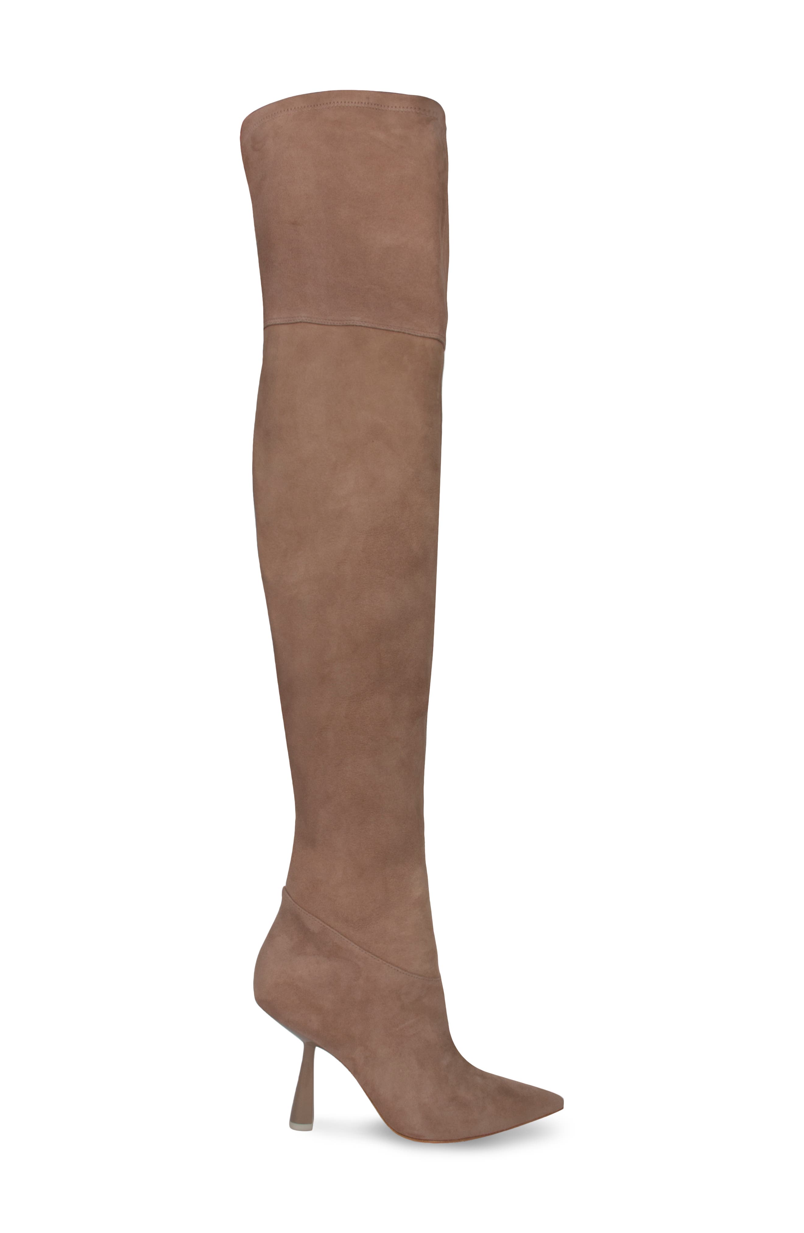 BLACK SUEDE STUDIO Jasmine Over the Knee Boot, Alternate, color, Fendi Suede