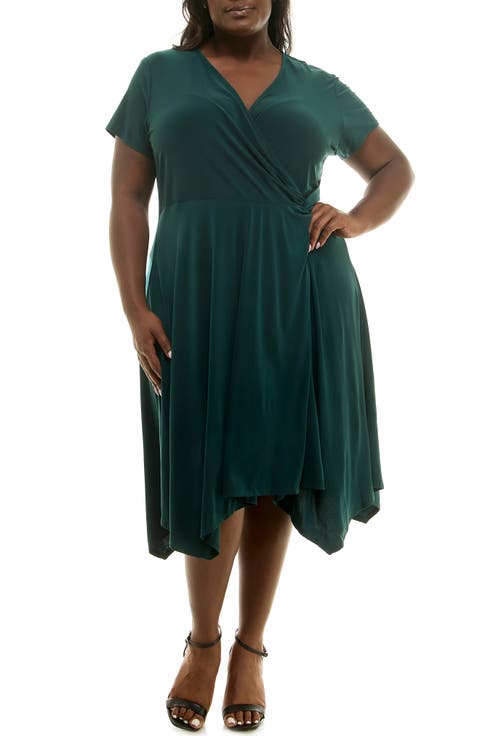 Handkerchief Hem Dress (Plus)